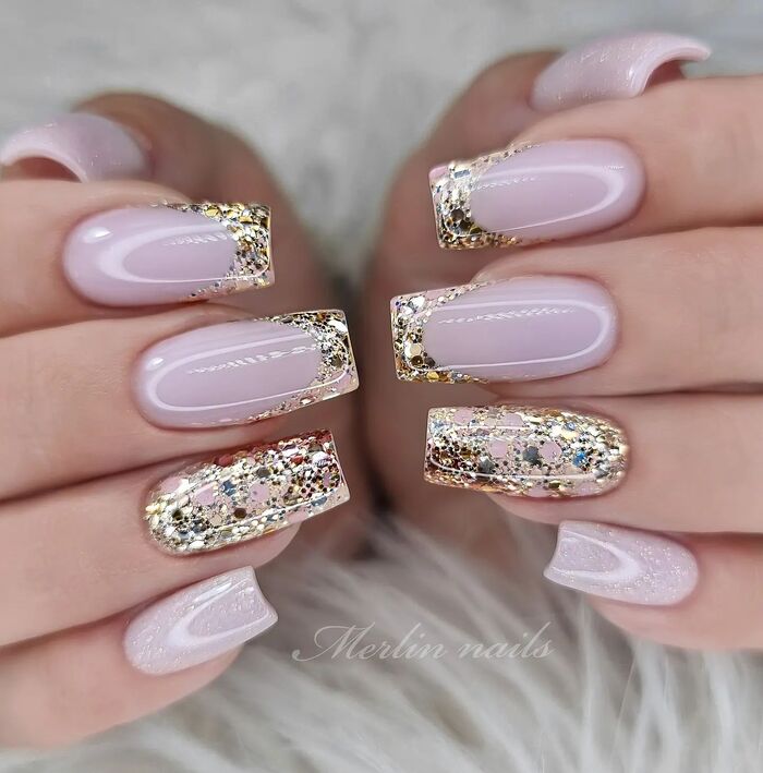 Decorated Nails for Brides