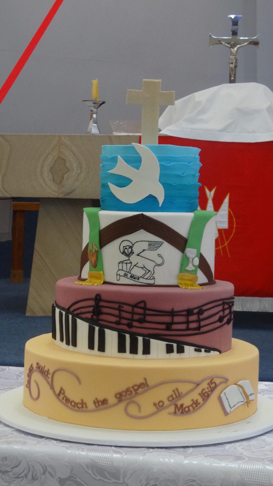 Gospel Decorated Cake