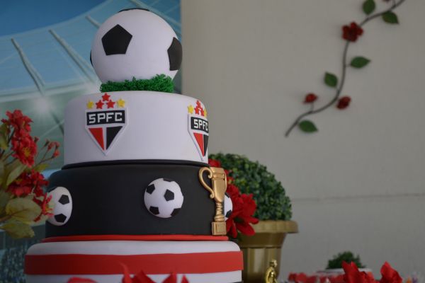 Decorated Cake Sao Paulo Football