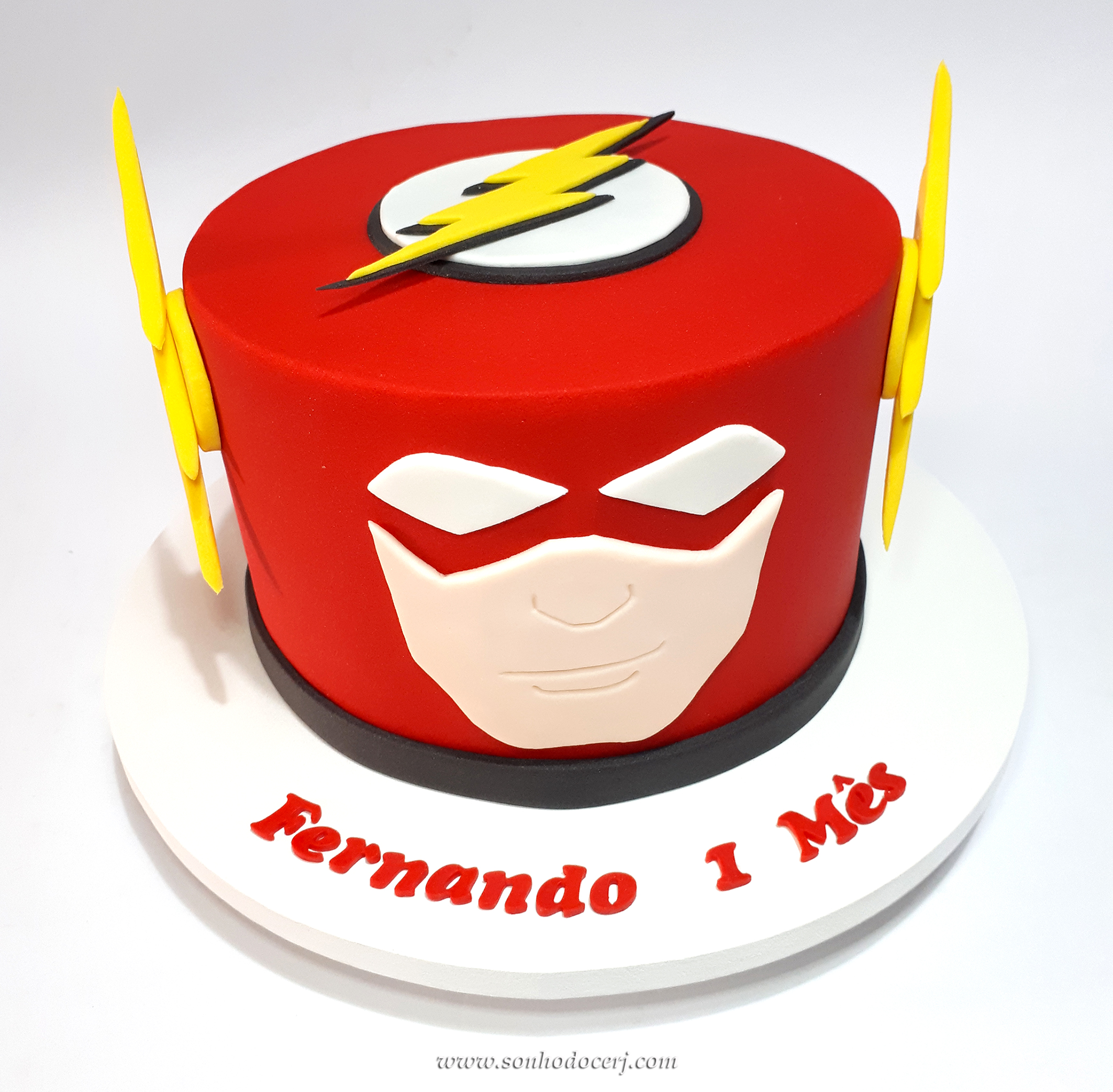 Bolo Decorado The Flash