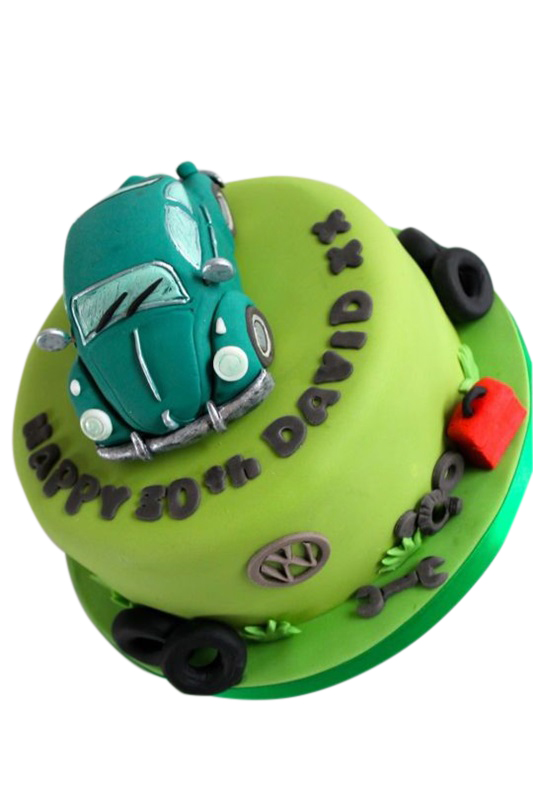 Volkswagen Decorated Cake