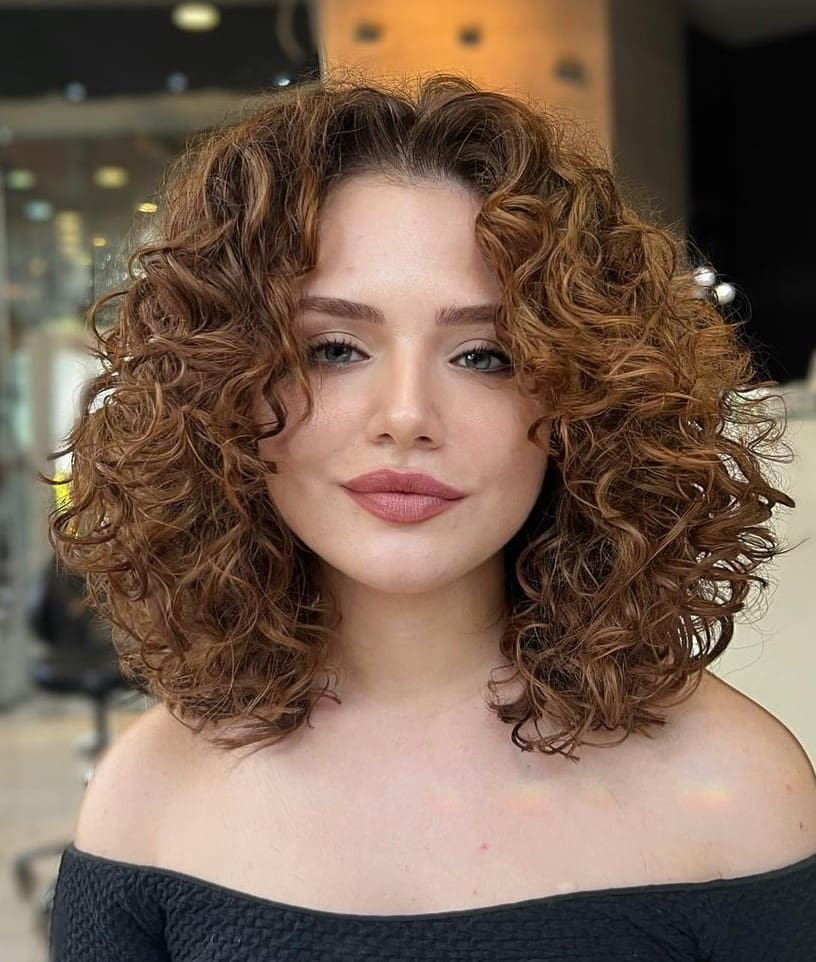 Layered Cut for Curly Hair