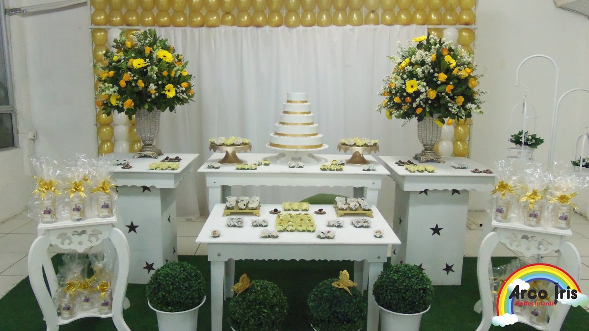 Decoracao Bodas De Ouro