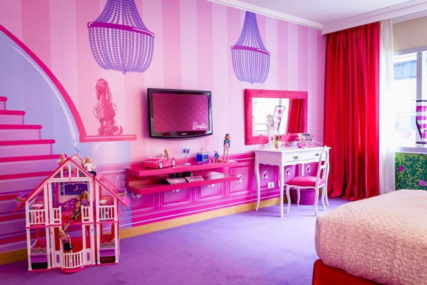 Decoração de Quarto da Barbie