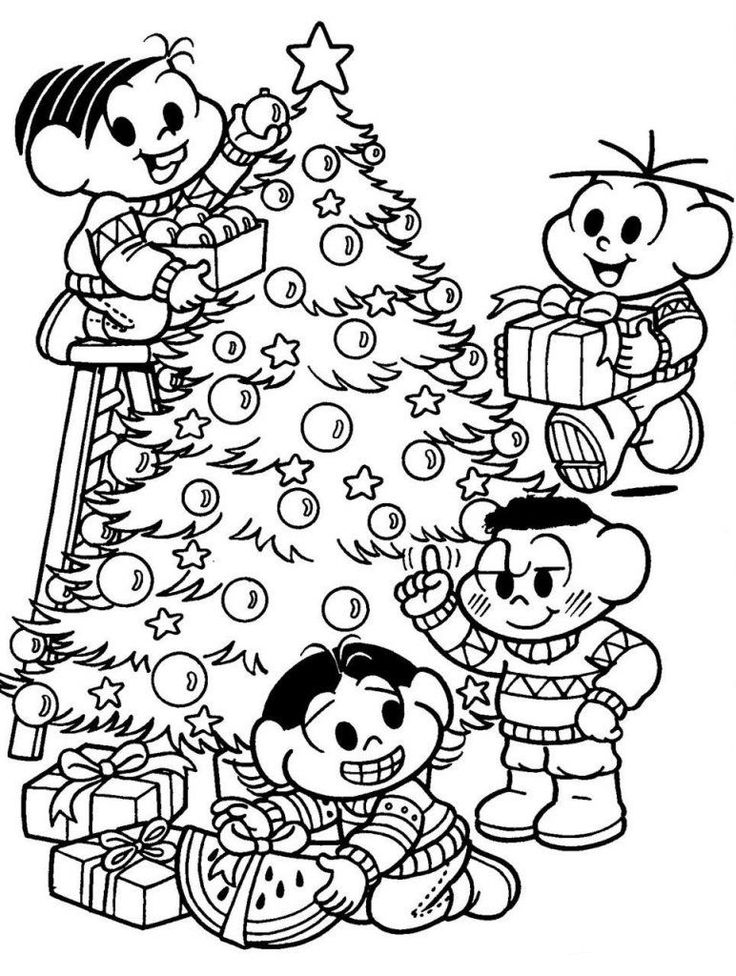 Desenhos de Natal para Colorir