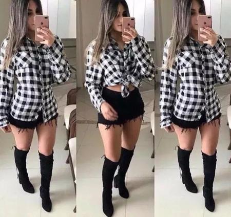 look-com-camisa-xadrez