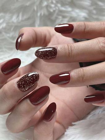 unhas-decoradas-marrom