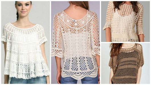 Blusas De Croche