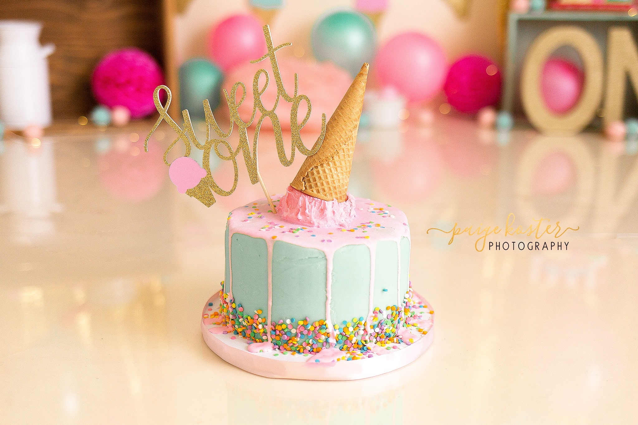 Sweet Decorated Cake