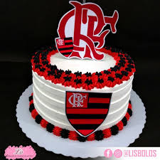 Bolo Decorado Flamengo