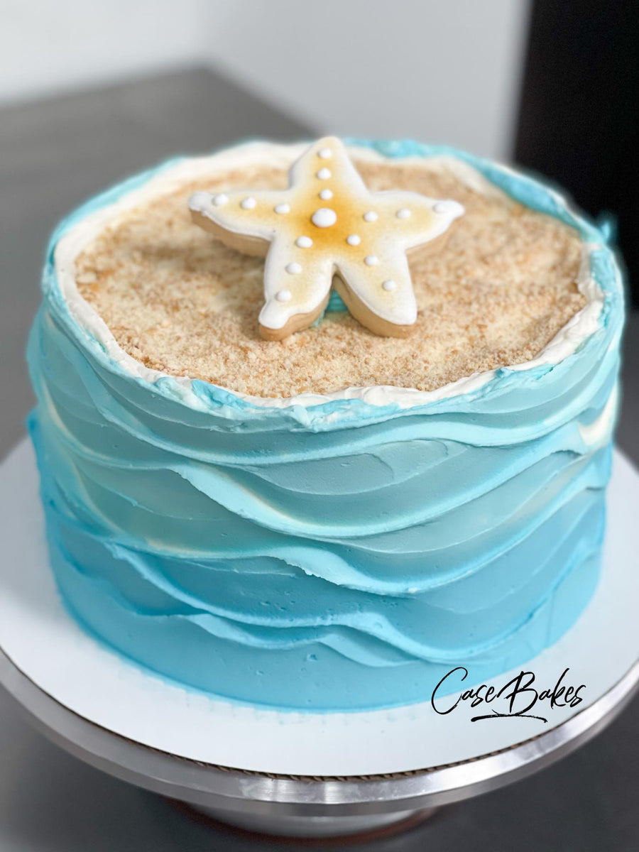 Ocean Decorated Cake