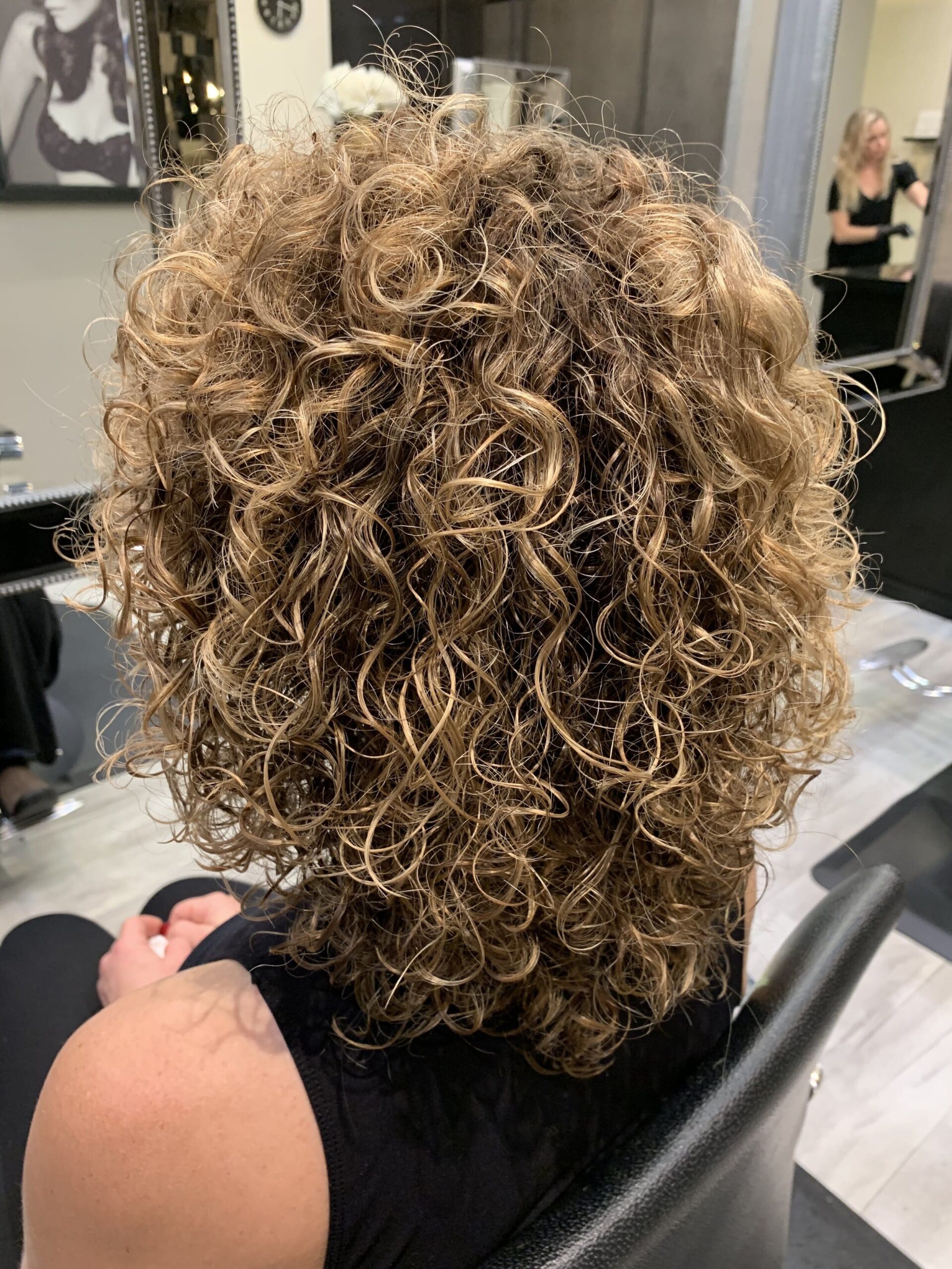 Layered Cut for Curly Hair