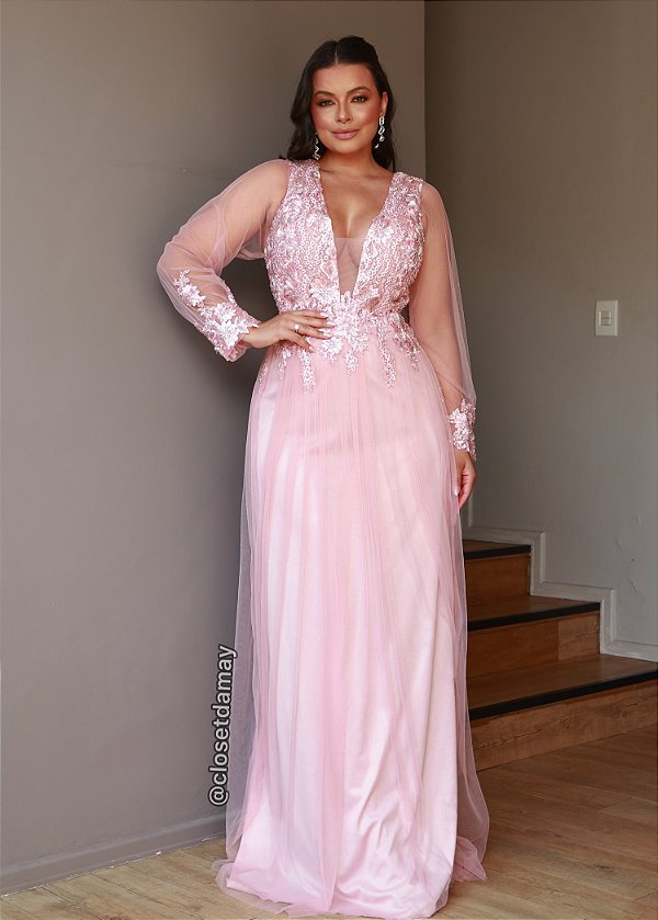 look-plus-size-para-casamento