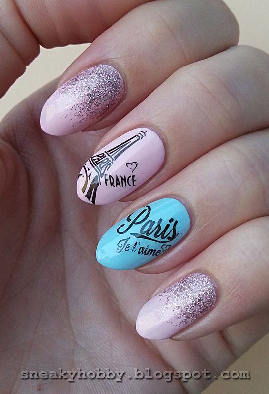 Paris Decorated Nail