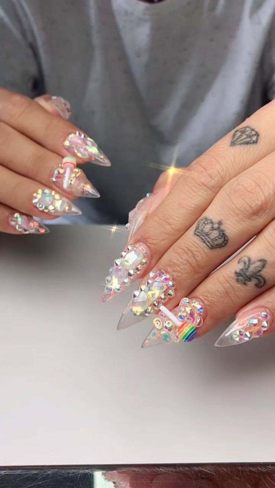 Unhas Decoradas Kawaii