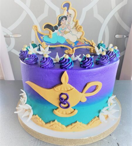 Aladdin Decorated Cake