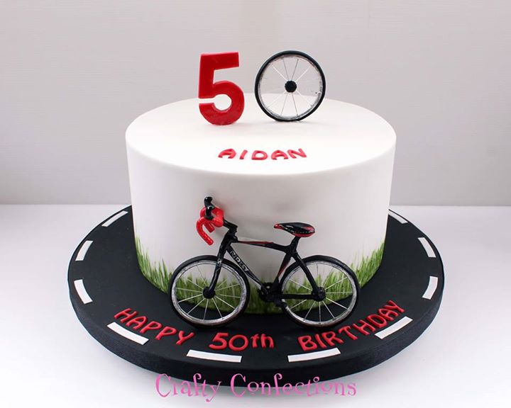 Bike Decorated Cake