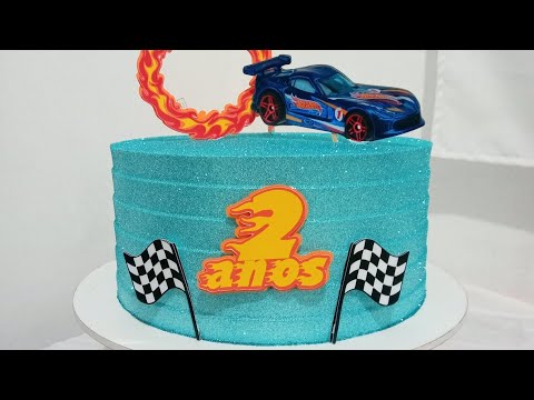 bolo-decorado-hot-wheels