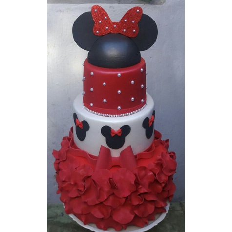 Bolo Decorado Minnie