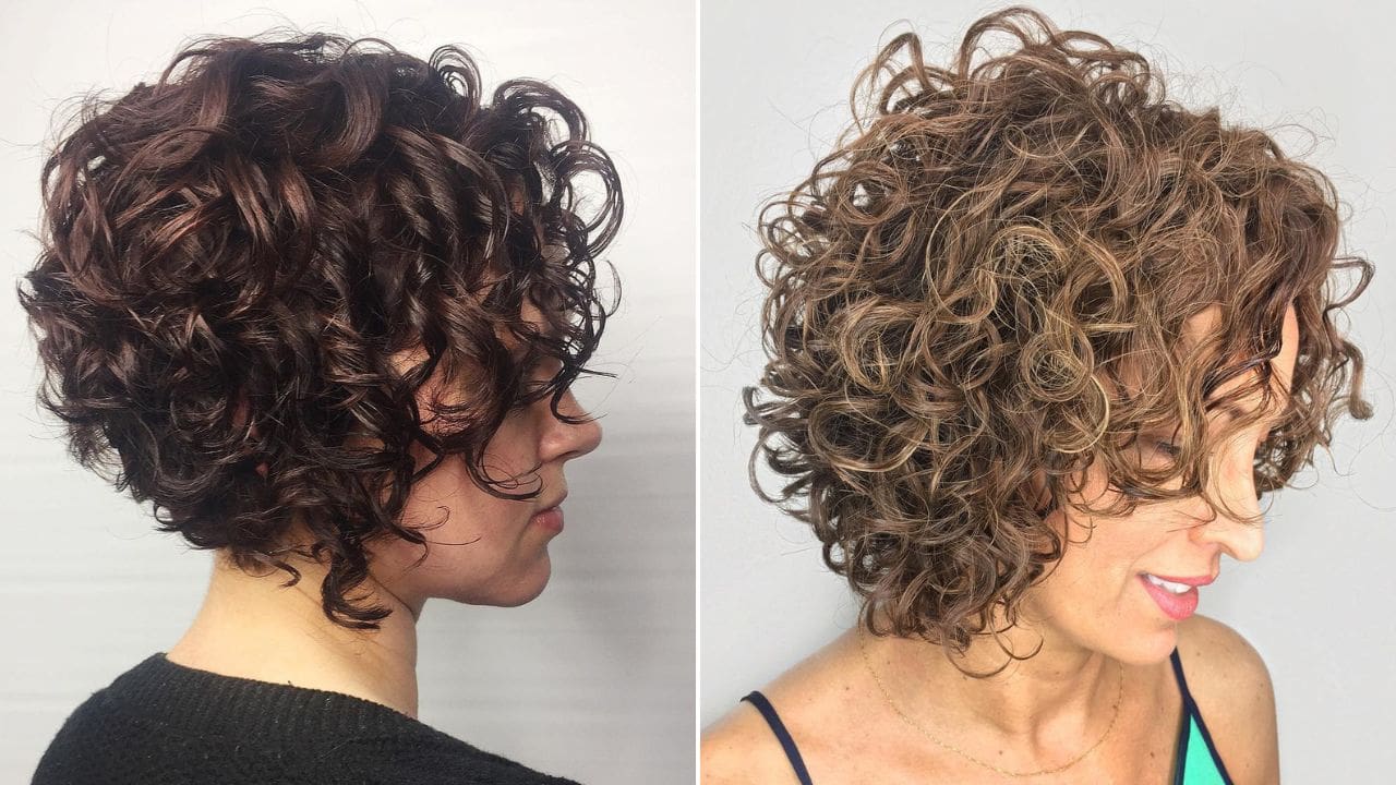 Layered Cut for Curly Hair