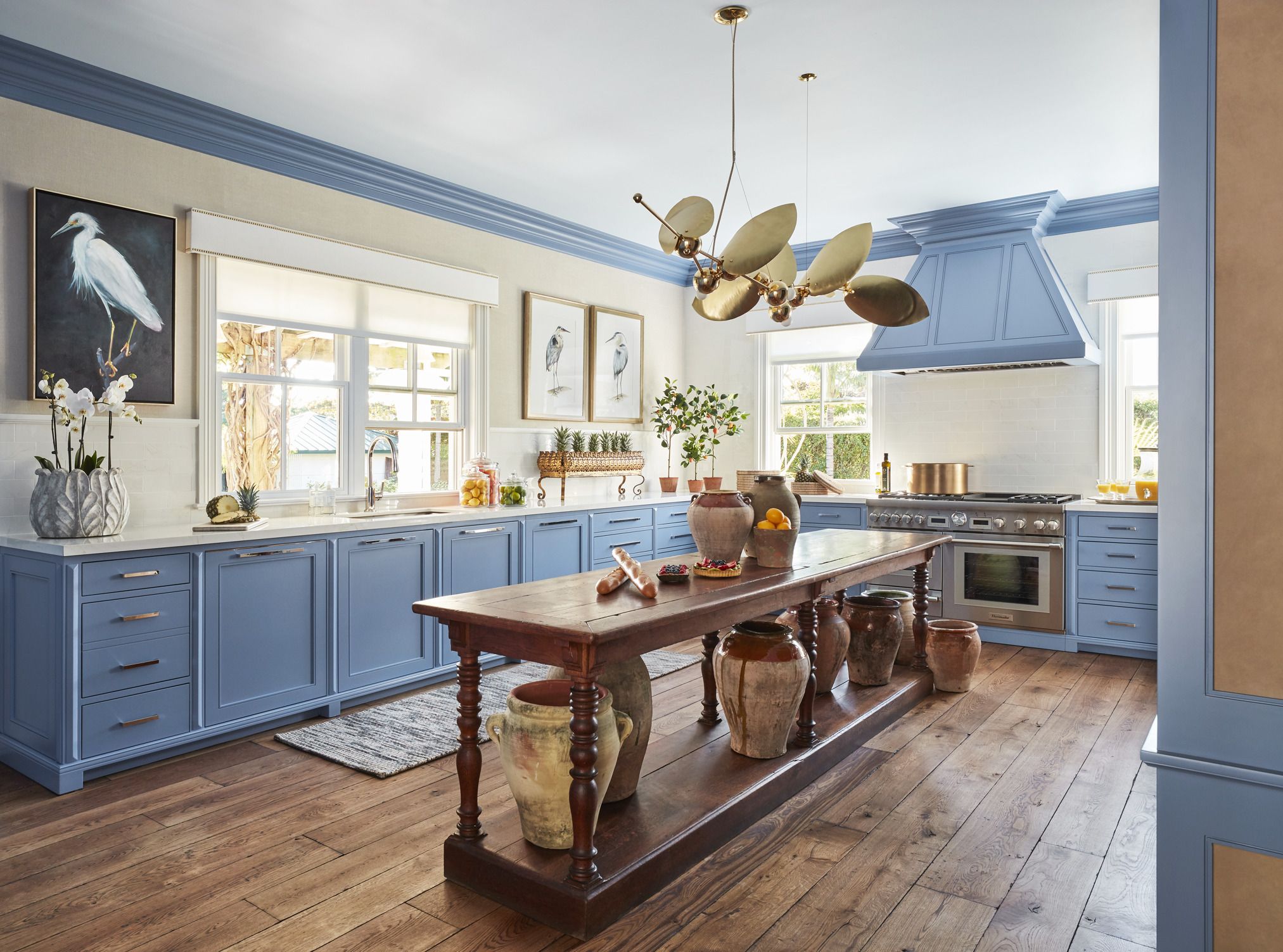 Blue Kitchen Decoration