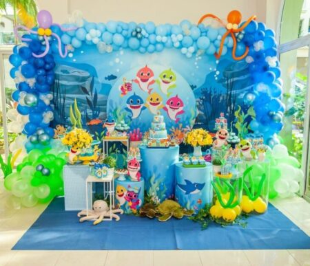 decoracao-festa-baby-shark