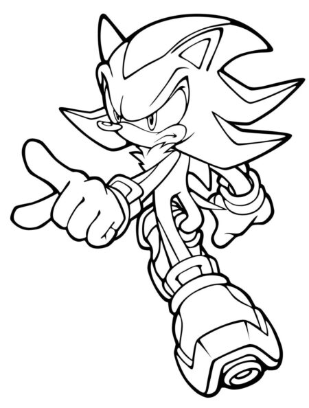 desenho-para-colorir-sonic