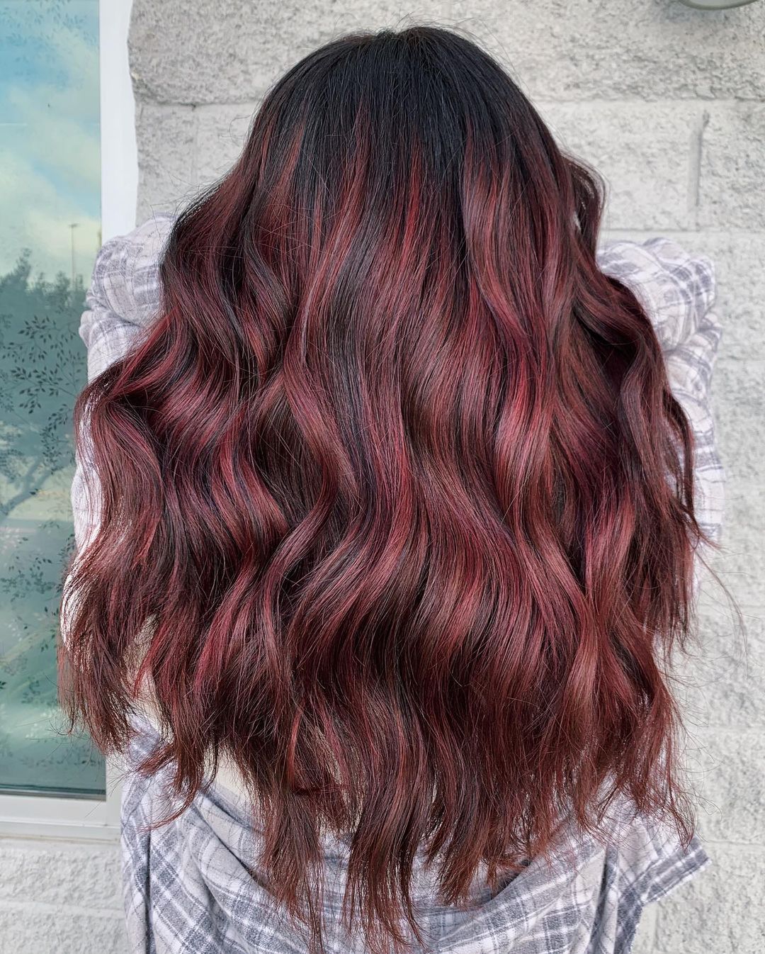 red highlights