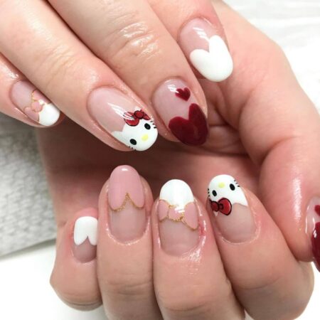 unhas-decoradas-hello-kitty