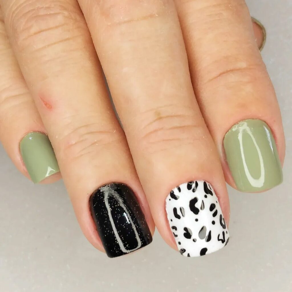 Unhas Decoradas Zebra E Onça