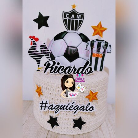 Atletico Mineiro Decorated Cake