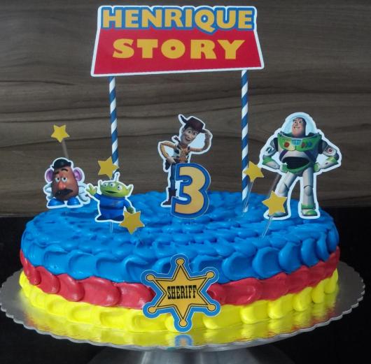 Bolo Decorado Toy Story