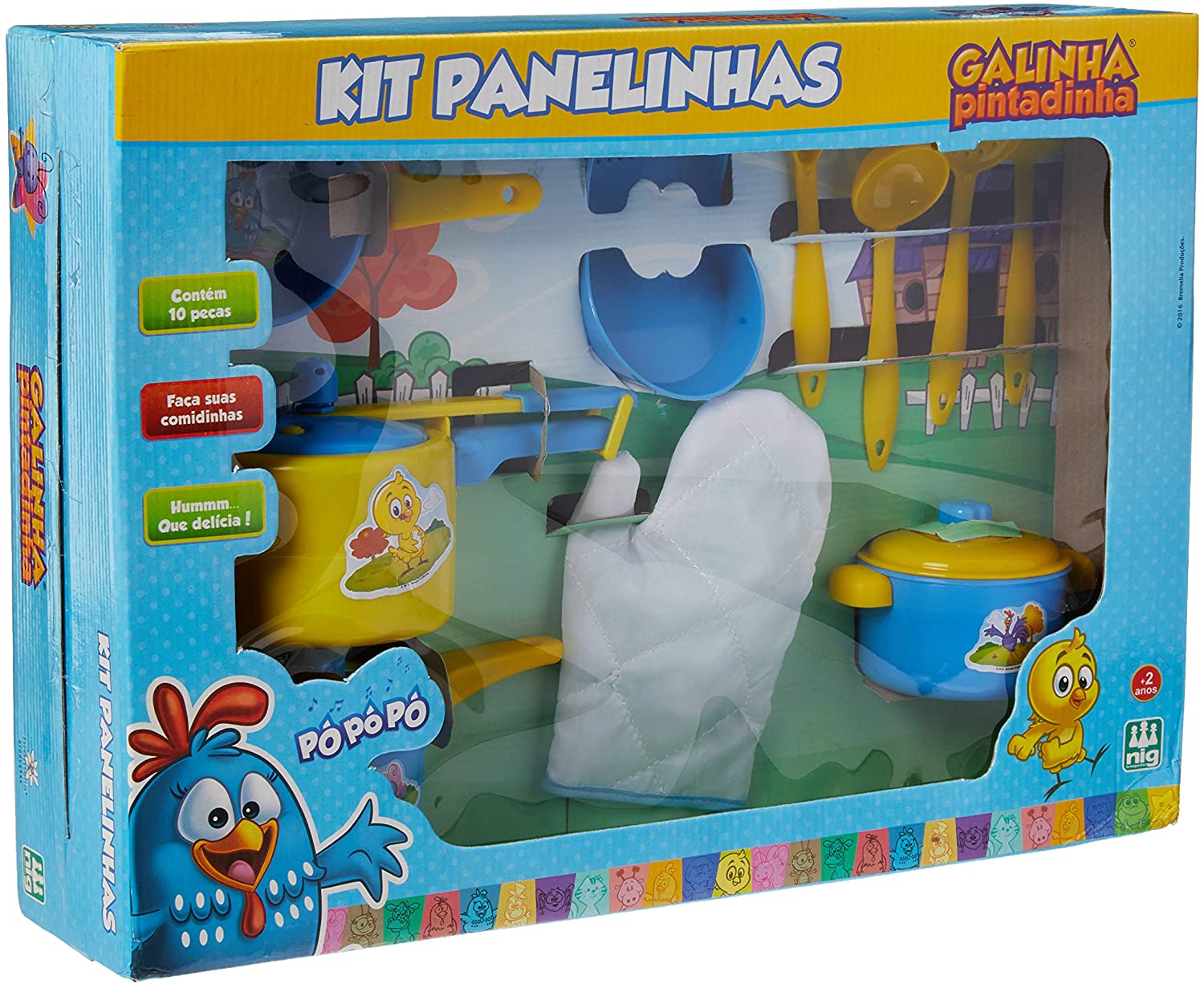 Brinquedos da Galinha Pintadinha