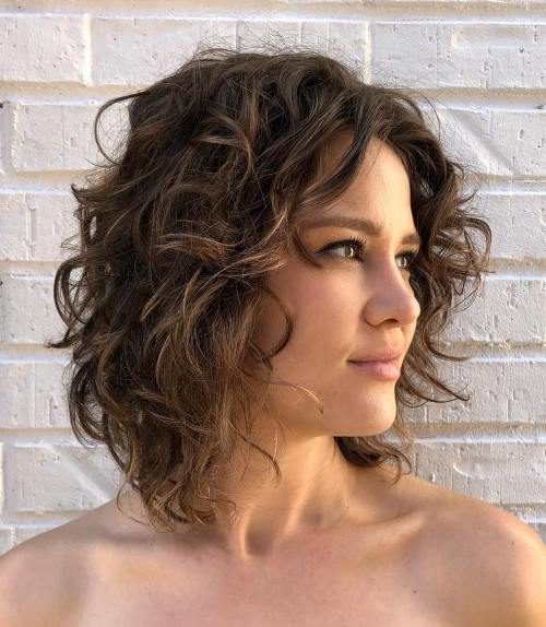 Short Wavy Hair