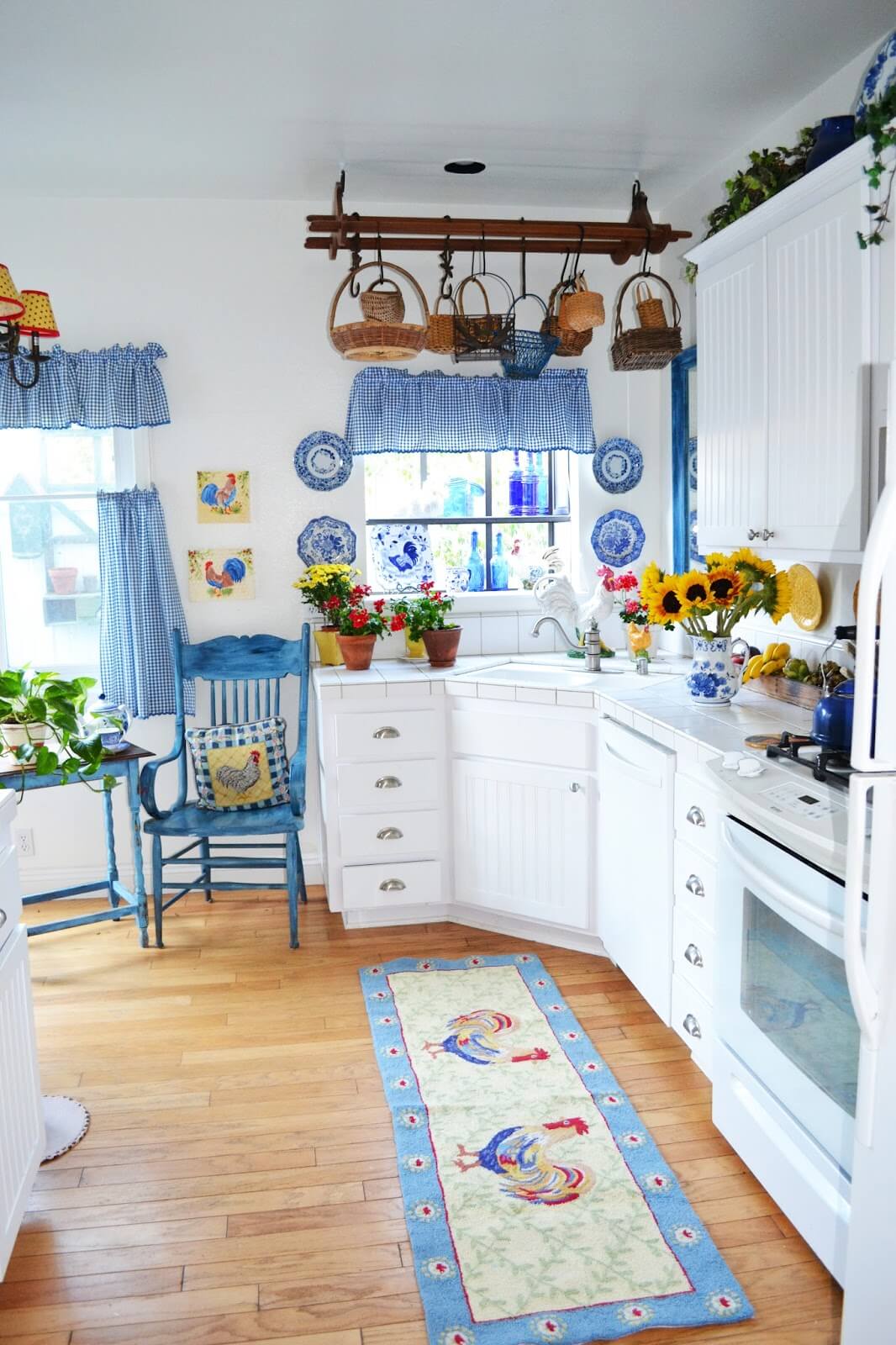 Blue Kitchen Decoration