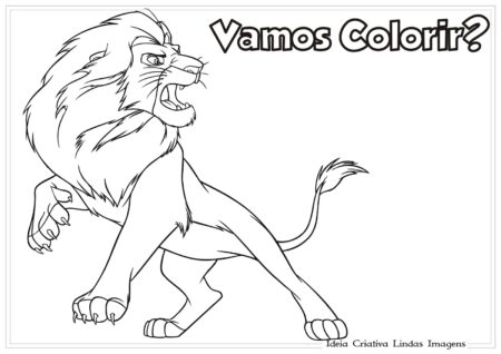 desenho-para-colorir-leao