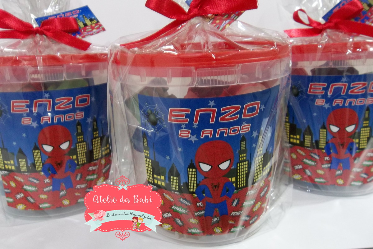 site:elo7.com.br Lembrancinha Homem Aranha