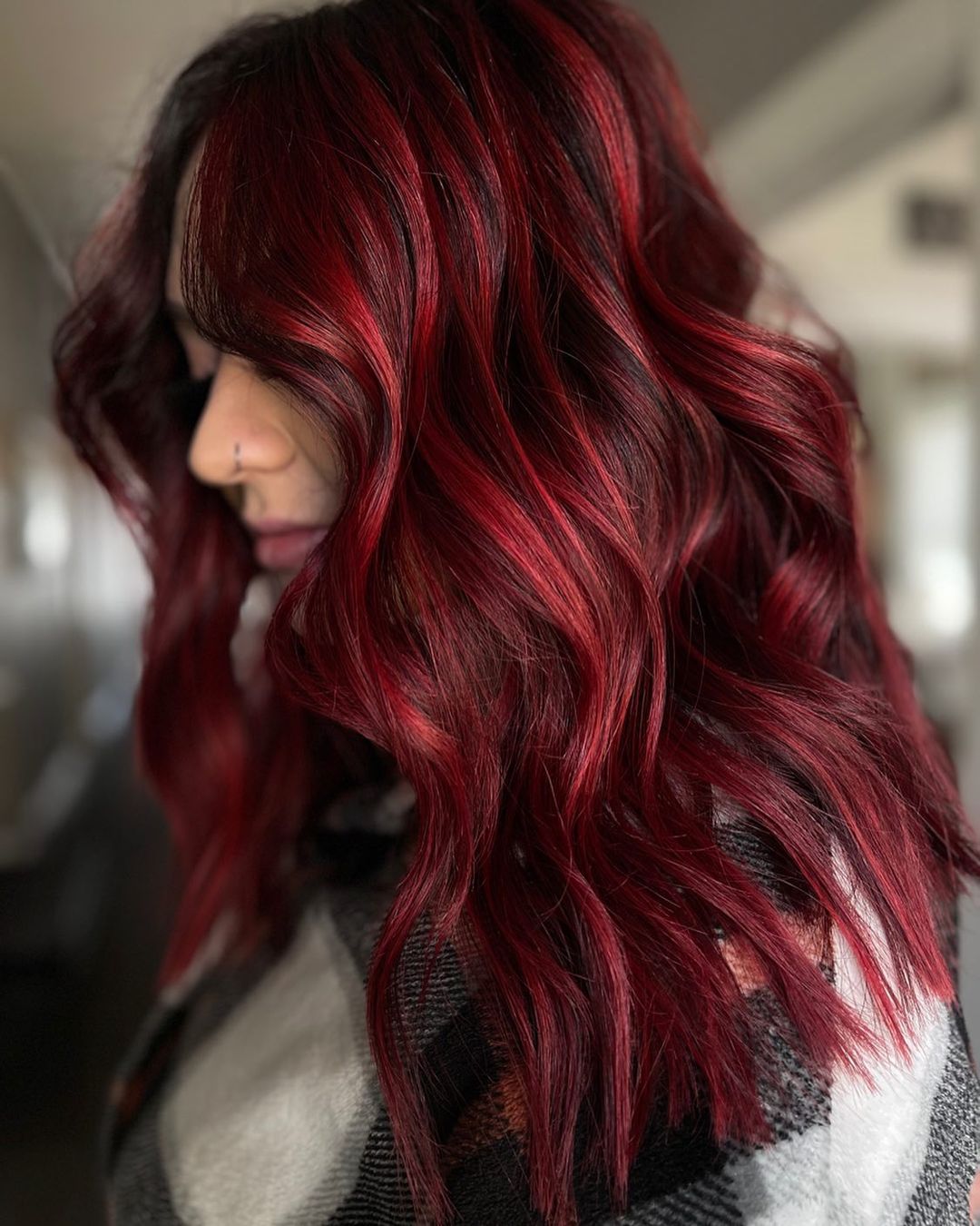 red highlights