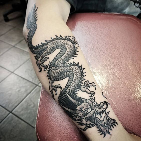 dragon tattoo