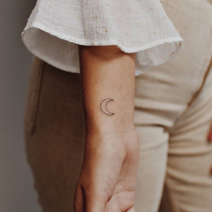 moon tattoo