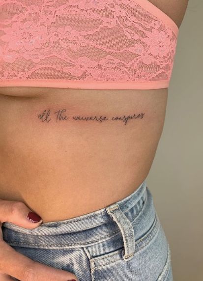 Tatuagem Na Costela