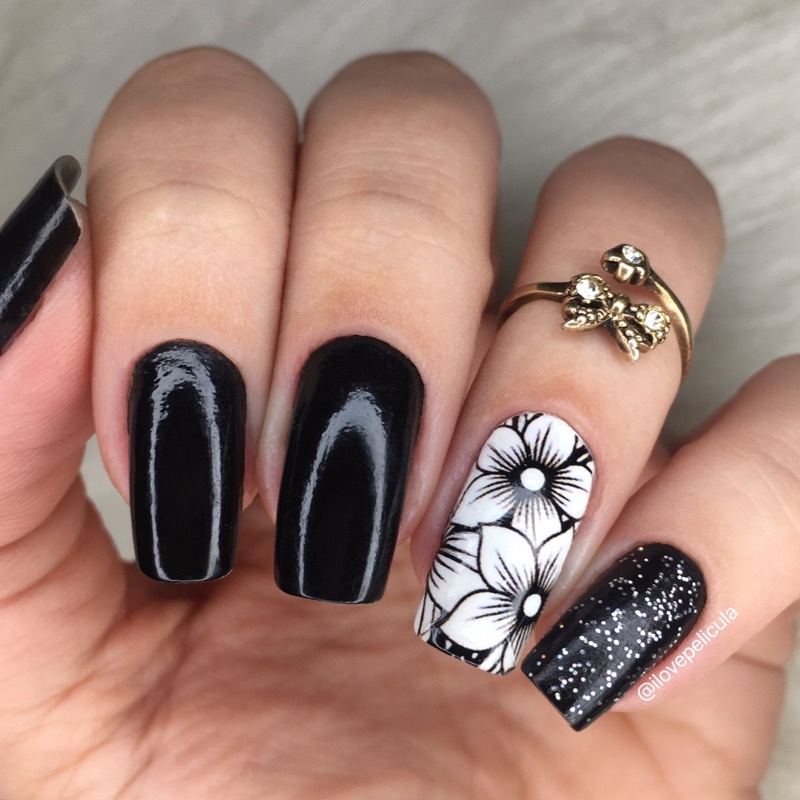 Unhas Decoradas De Flor