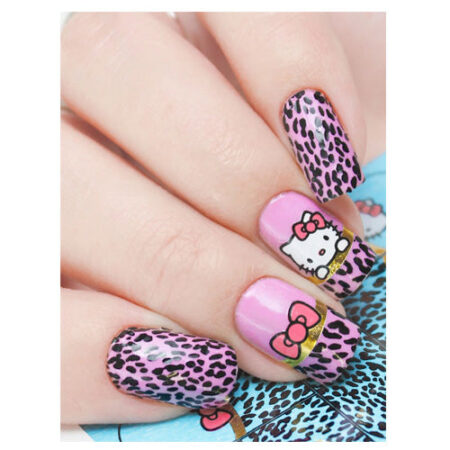 unhas-decoradas-hello-kitty