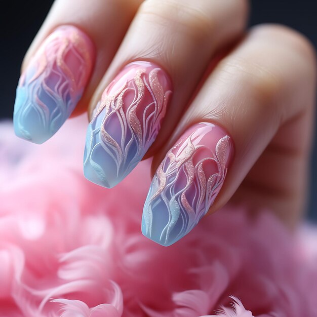 unhas-unicornio