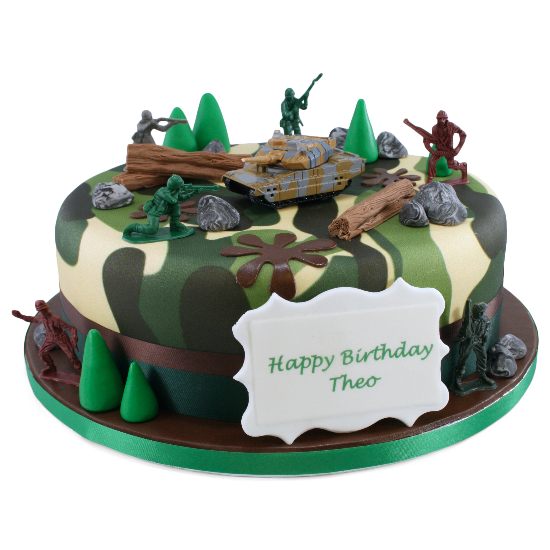 Decorated Army Cake