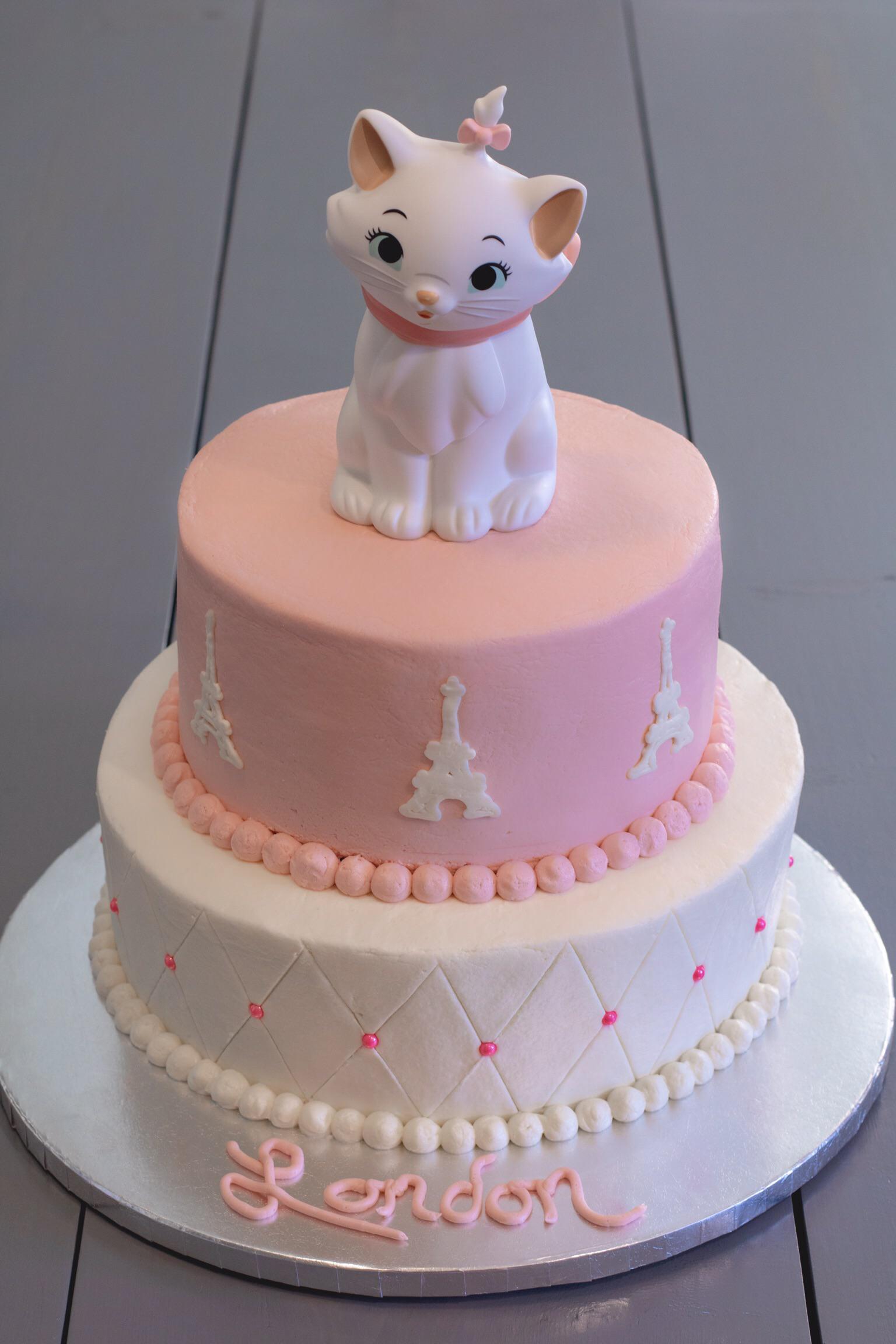 Marie Cat Decorated Cake