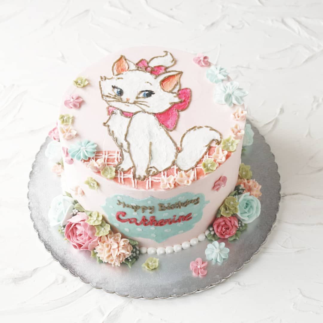 Cake Decorated Kitten Marie