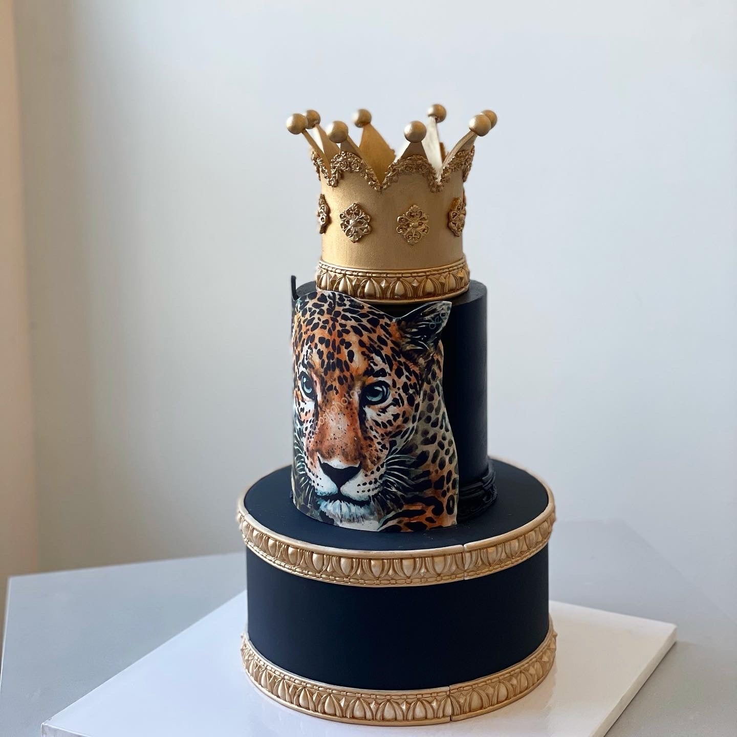 Jaguar Decorated Cake