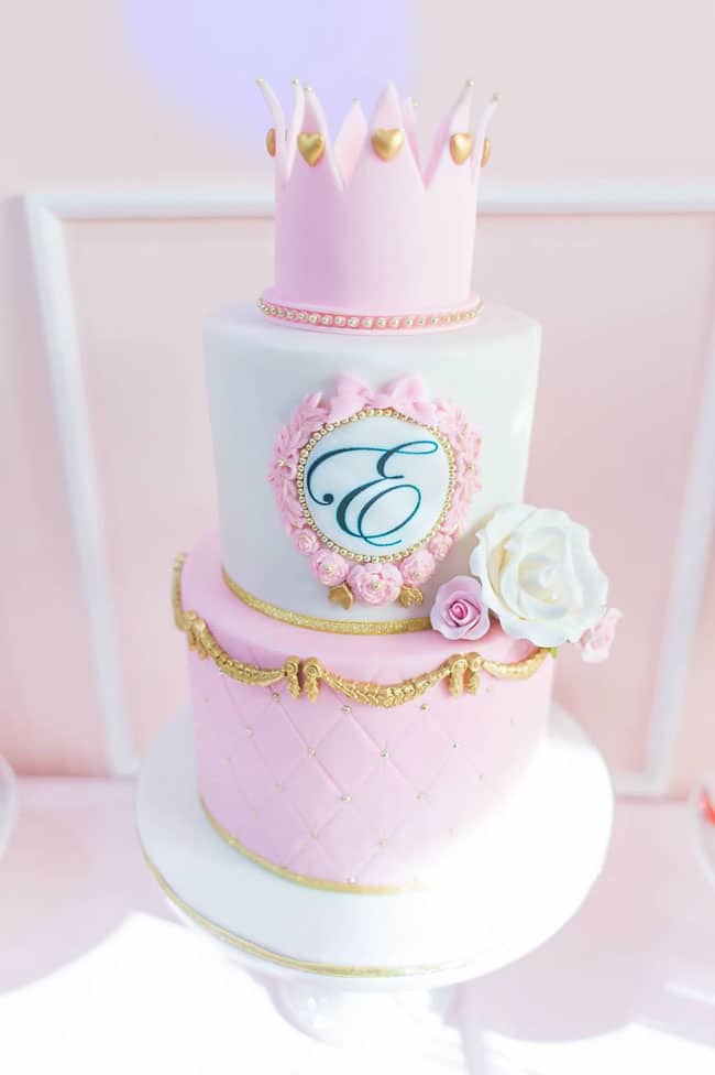 princess decorated cake