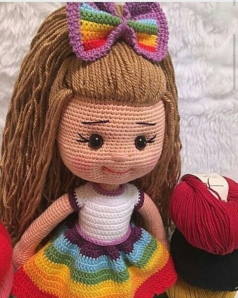 Boneca De Crochê